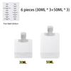 Travel Bottles Empty Squeeze Bag Refillable Lotion Dispenser Bag Shampoo Toiletries Liquid Cosmetic Container Storage Pouch