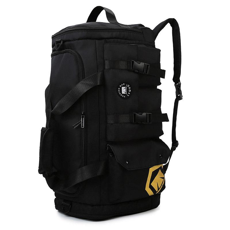 

Стильная ручная спортивная тренировочная сумка One size чёрный