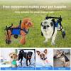 New Disabled Dog Wheelchair Cart Adjustable Pet Mobility Aids with Wheels Pet Cat Dog Rehabilitation Walking Mobility Aid Troll