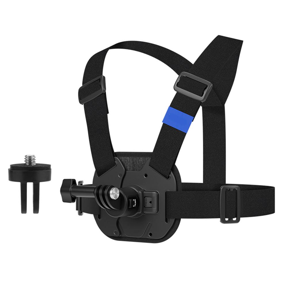 

Нагрудное крепление для экшн-камеры, регулируемый нагрудный ремень для DJI OSMO POCKET 3, аксессуар для камеры, совместимый с Insta360 Go2/Osmo