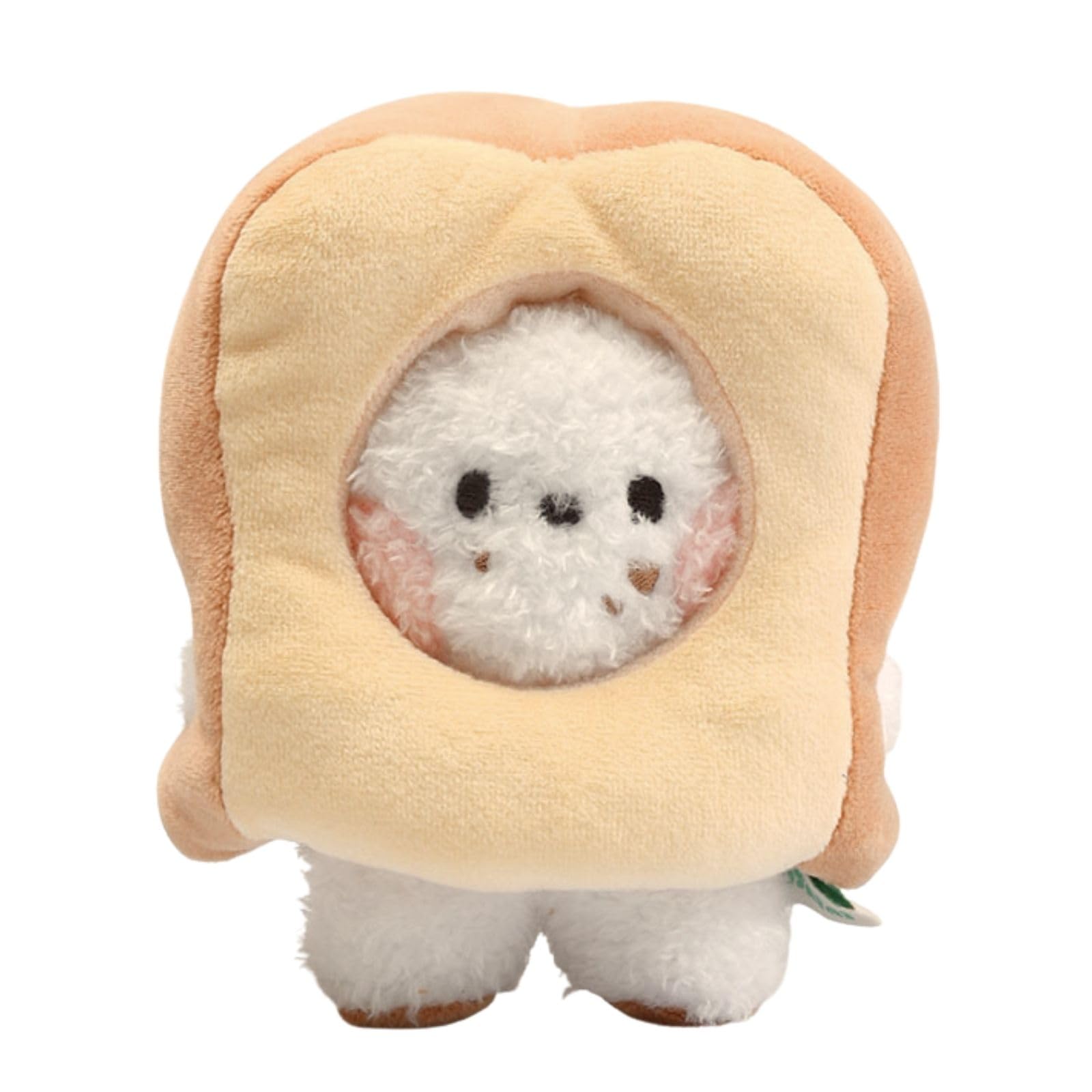 

[BBsaquis] Bread-shaped Plush Toy Headpiece, Chibi Plush Toy (10cm), Plush Toy Clothes, Dress-up, Fandom Activities, Plush Toy Activities