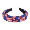 Patriotic Women's Headbands American Flag Design Red White Blue Stars Hair Decors For 4th July Celebration Accessory