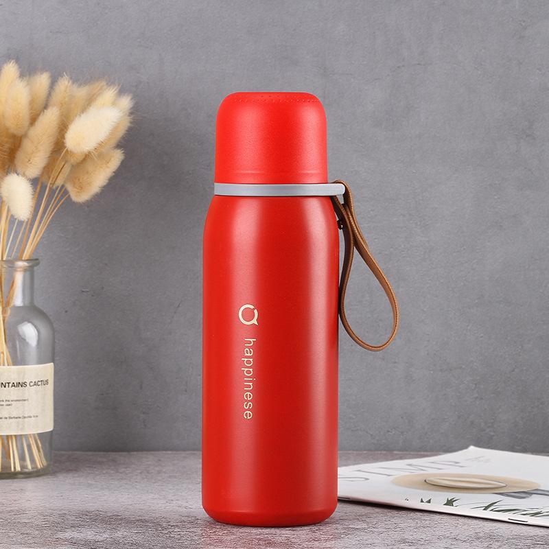 New Stainless Steel Bullet Thermos Cup with Vacuum Handy Cup Outdoor Sports Water Cup