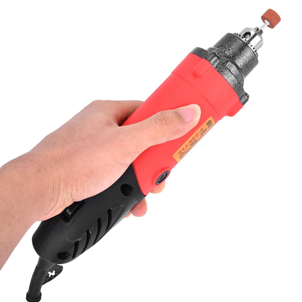Electric Grinder Set 6 Variable Speed Adjustable Mini Drill Engraver 240W