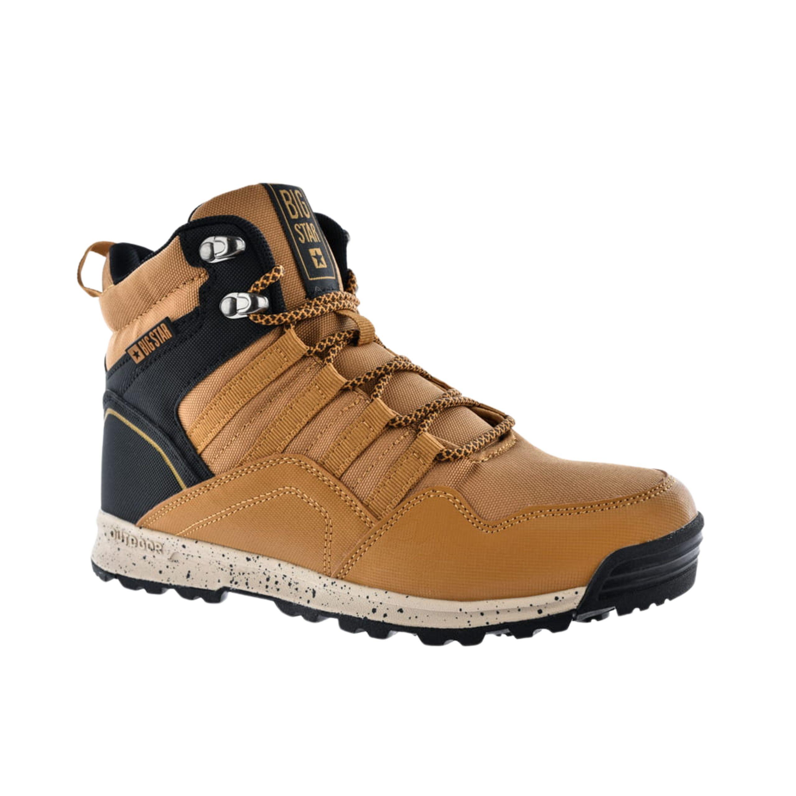 

Женские высокие спортивные туфли Big Star KK274609 коричневые r. 40 40 коричневый