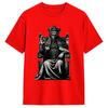 Sliver Mask King Baldwin IV Meme T-Shirt Summer  100 Cotton T-Shirts For Men's Trendy Cool Casual Tee Shirt Short-Sleeve Clothes