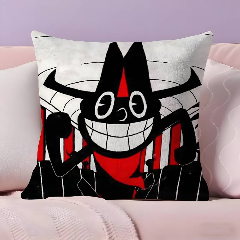 L-Lil D-Darkie Rapper Pillow Case  Ultra Soft Skin Friendly Fabric Cloud Like Comfort & Concealed Zipper 30X30cm