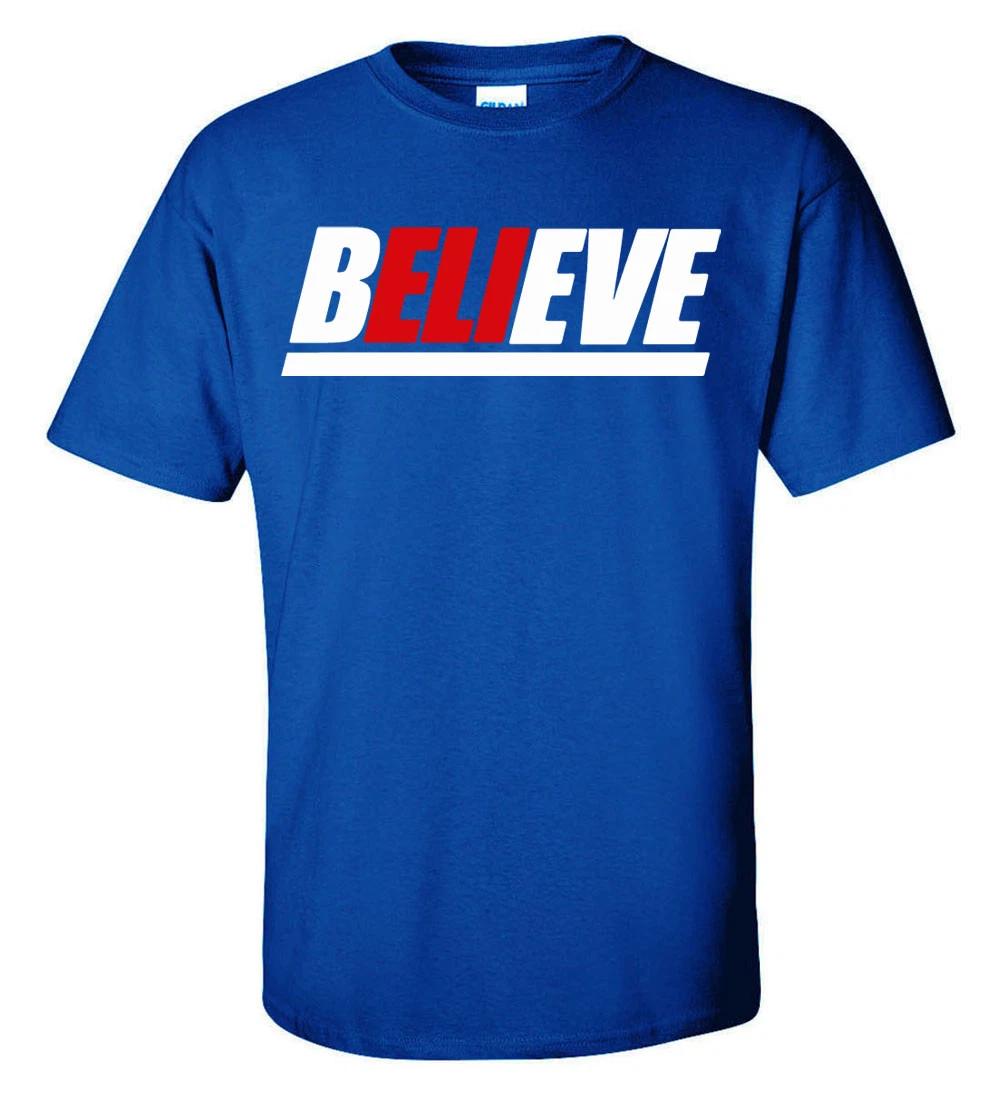 Футболка Eli Manning New York Giants Believe M