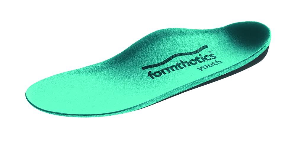 Formthotics Youth Dual Y1 Insoles, Teal/Charcoal