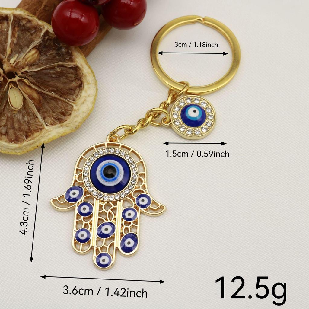 Fatima's Hand Evil Eye Bag Charm & Phone Accessory Pendant