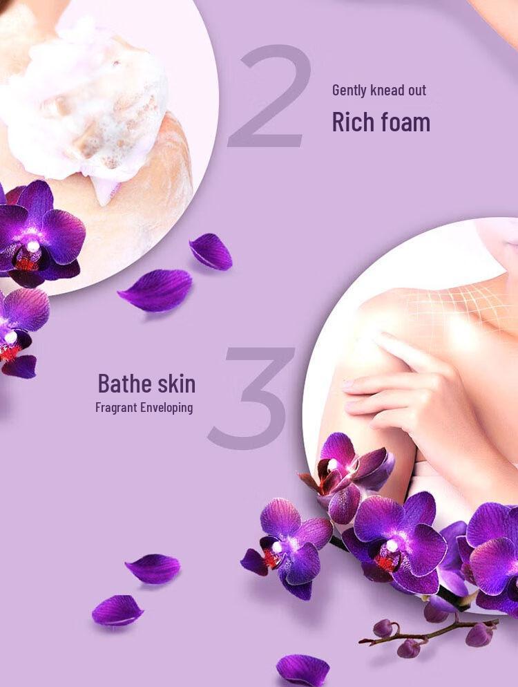 Lishi Youlian Meifu Plant Extract Shower Gel - Refreshing and Long-lasting Fragrance