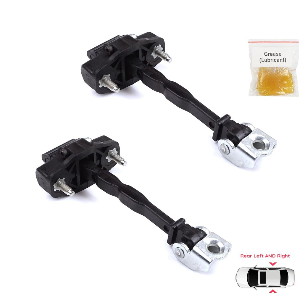 BDP1335-1 2 Pieces Rear Door Hinge Stop Check Strap Limiter for Citroen C4 e-C4 C4X e-C4X MK3 2020-On 9831196980