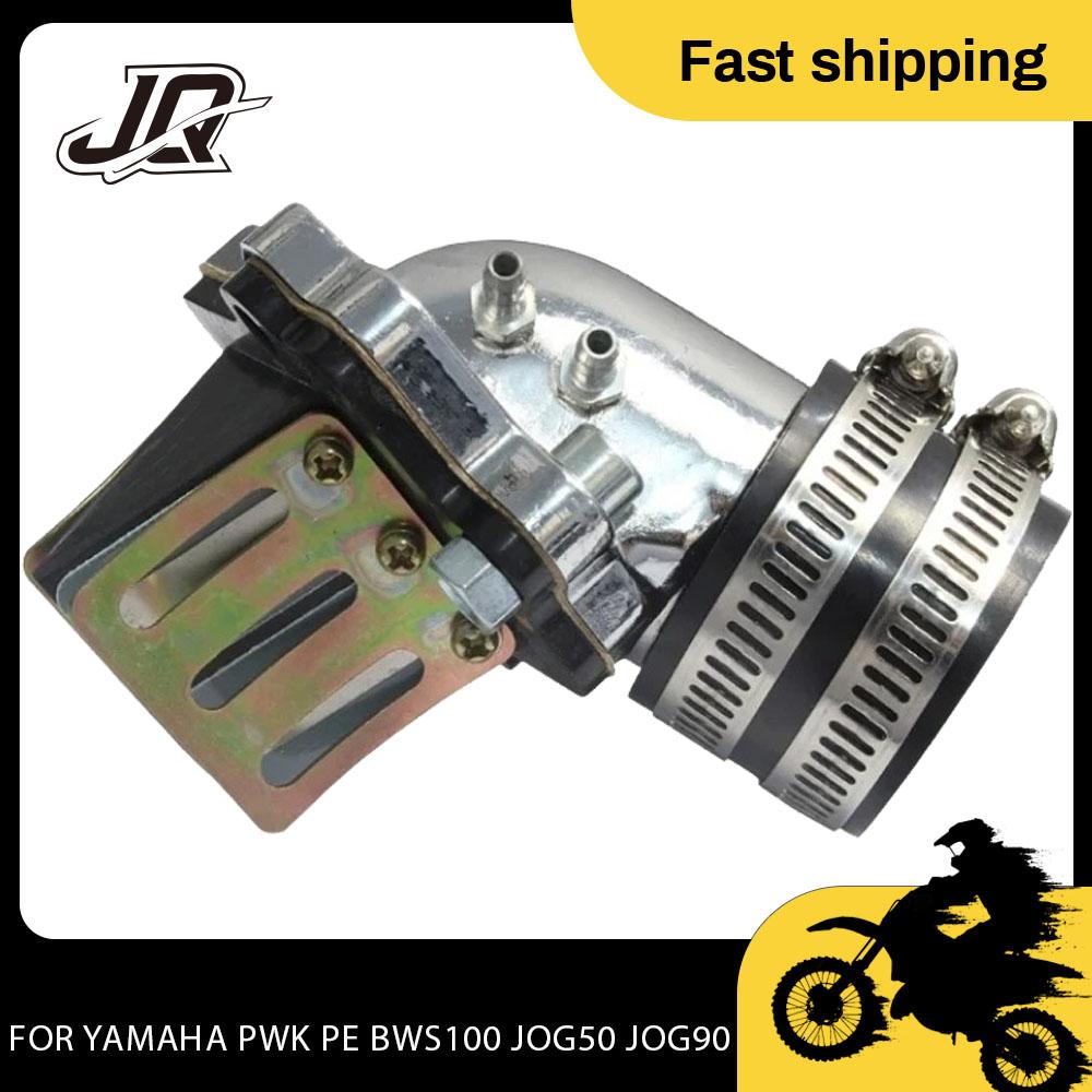 Intake Manifold For Yamaha PWK PE BWS100 JOG50 JOG90 50cc 90cc 2 Stroke Scooter 1E40QM Motorcycle Carburetor Interface JQ Brand For PWK JOG50 BWS100