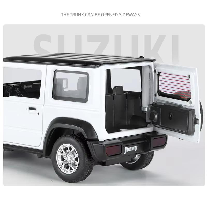 New 1:24 Simulation Alloy Car Model Die-cast Metal Off-road Vehicle Car Model Sound and Light Simulation Collection Ornaments Children's Toys Gift