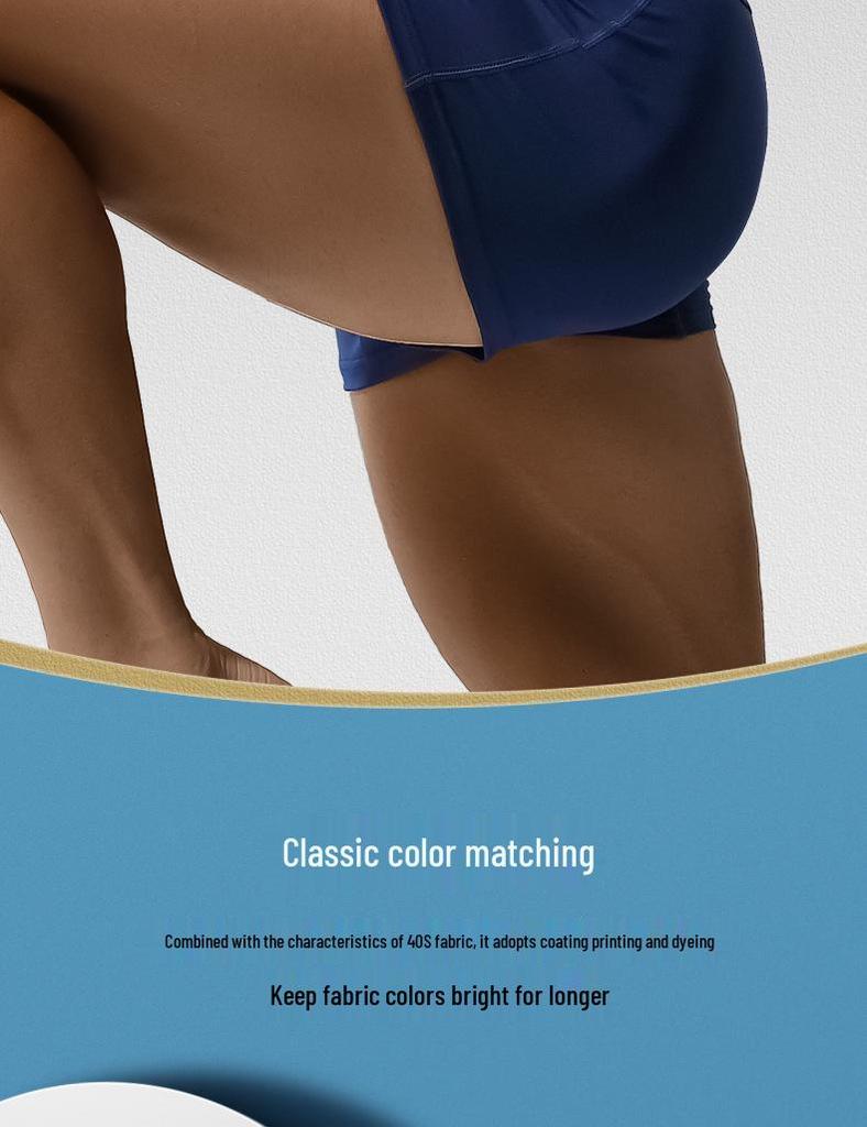 Men's Breathable Boxer Briefs - Solid Color, Youth Style, Gun-Type Separation