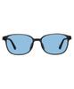 Wellington-style 2-way Sunglasses for Pollen and Droplet Protection (detachable Hood) (Gray (Clear) - ZN261G0513A1)  PROTECT 2WAY  Pollen Glasses,