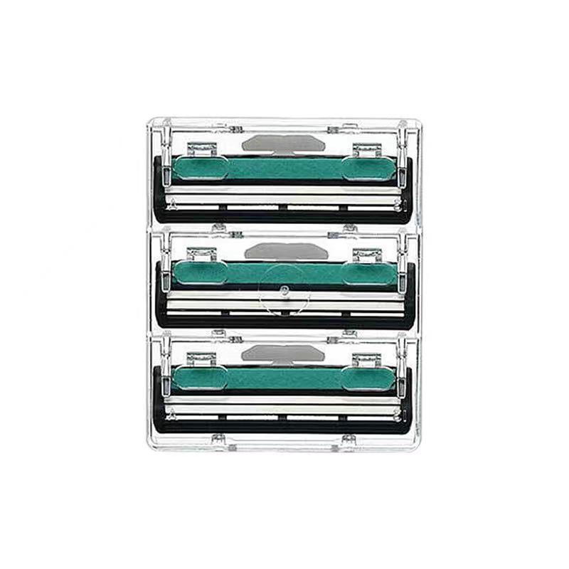 

Двухслойное лезвие для ручной бритвы для мужчин и женщин Double blade (pack of 3)