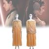 Star Padme Wars Amidala Cosplay Set Fashion Simple Dress Polyester Clothing Gift