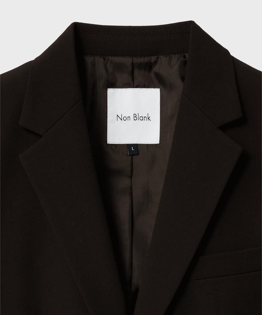 Nonblank [Hyun Kim] Semi-Overfit Blazer_Dark Brown