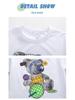 Boys' Summer Cartoon Short-Sleeve Fashion Set 2025 - Trendy Small & Medium Sizes