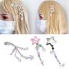 Fashion Hair Clips Y2K Style Star Butterfly Moon Tassels Hairpin Sweet Cool Hair Barrettes Hair Accessories Jewelry