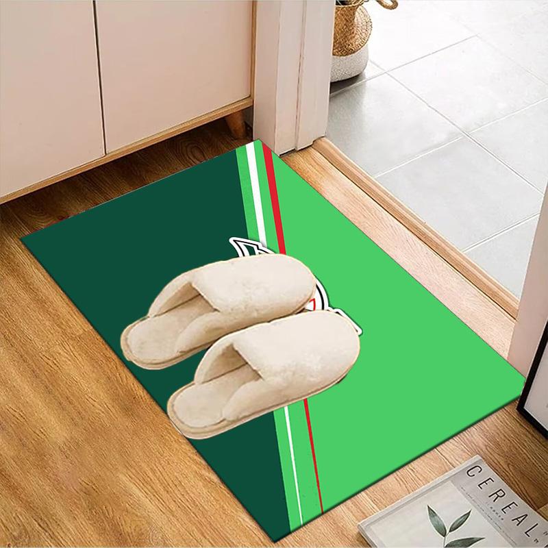 Mexico Football Emblem Rug Game Carpet, Floor Mat for Bedroom Living Room Entryway Rug, Home Decor Idea Gift for Christmas birthday