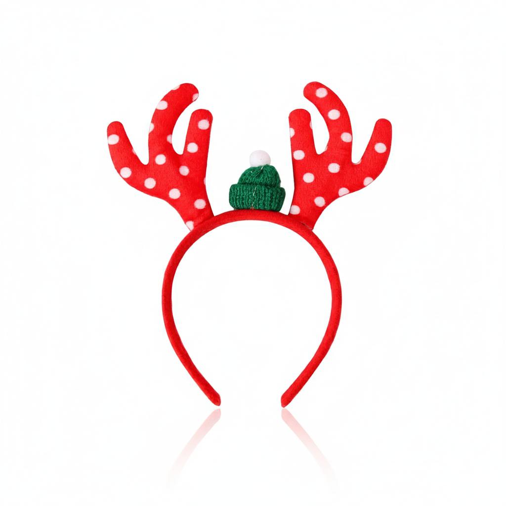 2026 Christmas Headband New Design Digital Star Antler Headband for Children Xmas Party Decoration Headwear