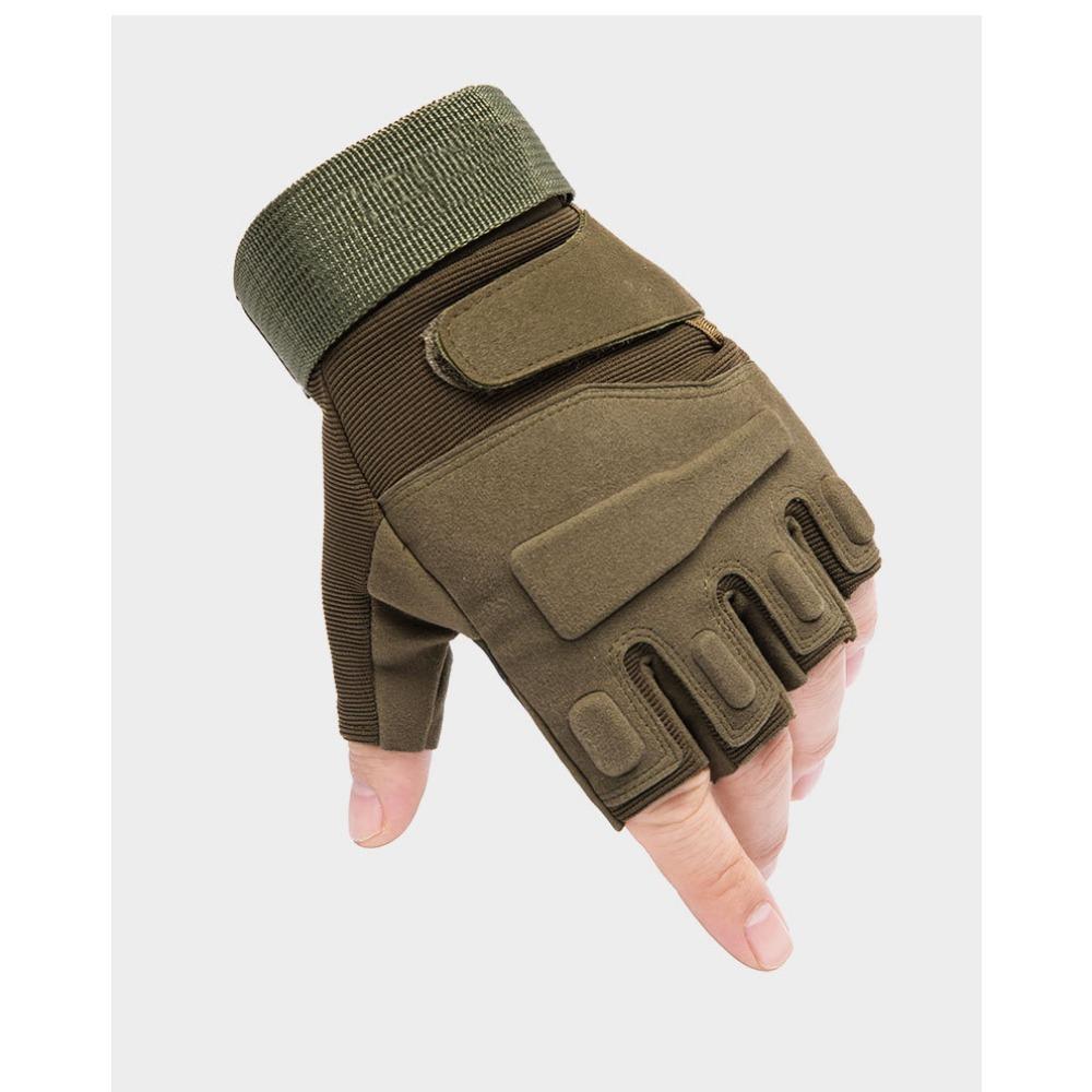 Outdoor Tactical Gloves Men and Women Field Military Fans Mountaineering Sports Motorcycle Riding Shade Fitness Half Finger Gloves
