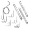 1 Set 8 Pieces Spring Set Torsion Compression Motorcycle Brake Clutch Lever Return Side Stand Springs Kit Stainless Steel