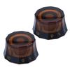 4 Pcs Electric Guitar Volume Tone Control Knobs Potentiometer Cap Easy To Use