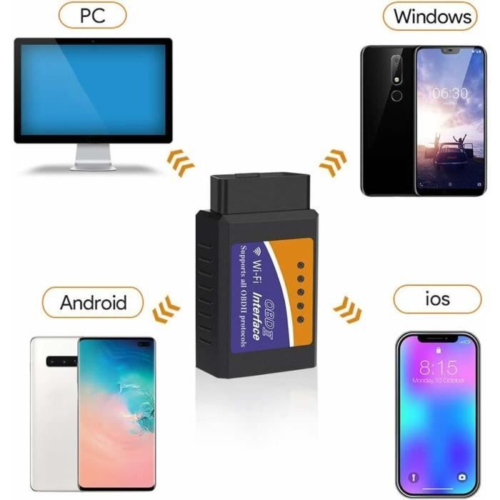 OBD2 Diagnostic Device - ZVD - ELM32 - WiFi - OBD-II Compatible - Multifunctional