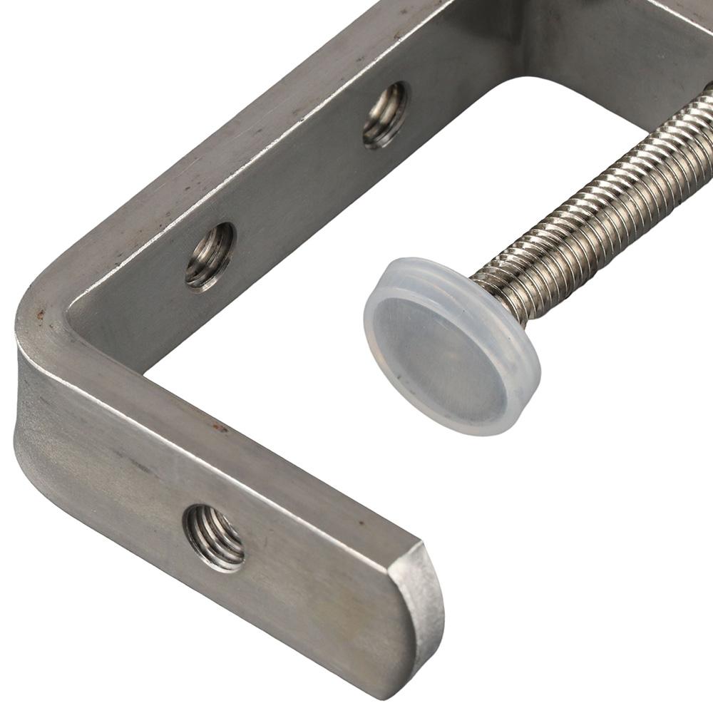 Steel C Clamp Silver Jaw Opening Heavy Duty Tiger Clamp  for Home Improvement