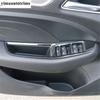 Car Door Speaker / Window Lift / Rearview Mirror Adjust Button Cover Trim Stainless Steel Accessories For MG ZS EV 2018 -