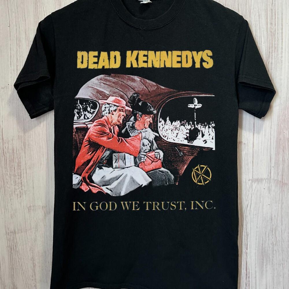 

Редкая мужская черная футболка Dead Kennedys Все размеры 10D507 Унисекс S