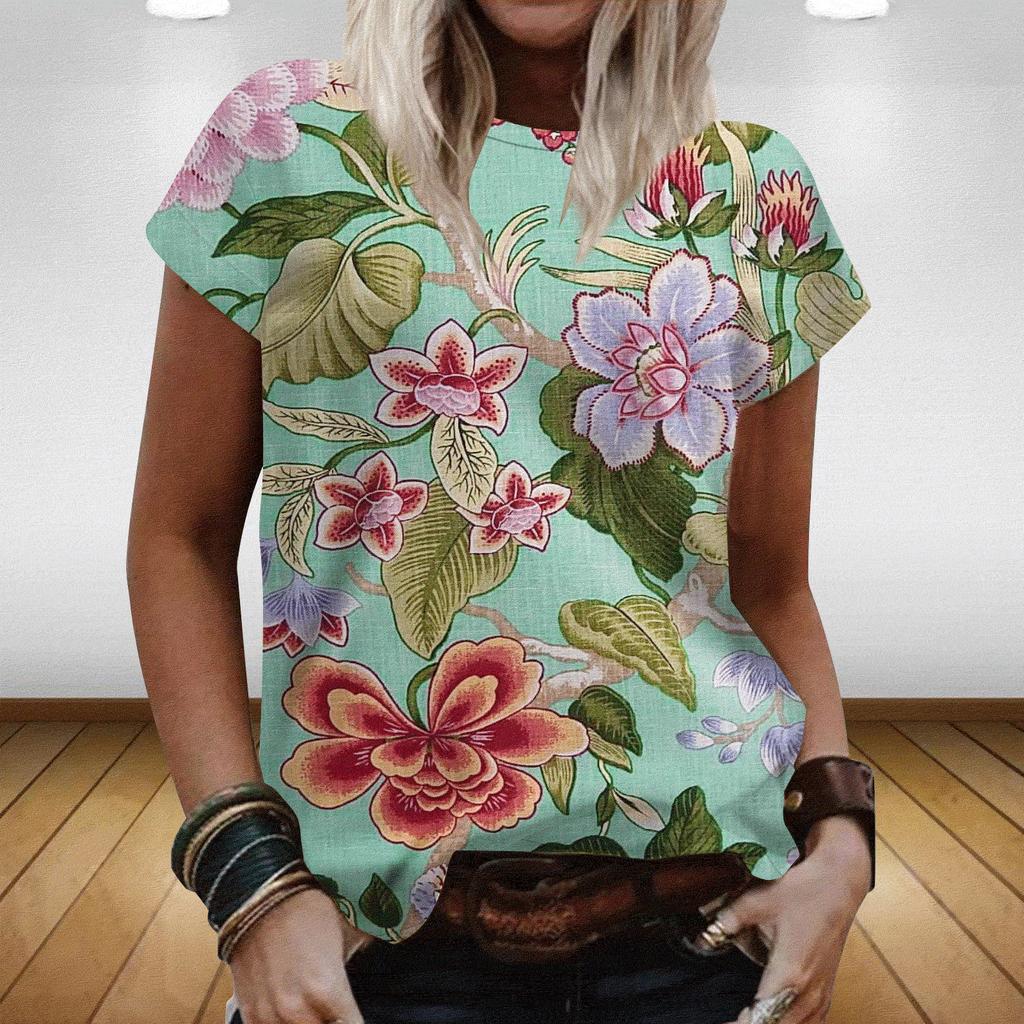 Quorina T-Shirt | Tulip Sleeve Loose Fit T-Shirt
