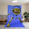 Couverture Super Ding Chaud Confortable CCrazy Peluche Jeté Grenouille Couverture Drôle Enfant Maison Canapé Dj Chambre à Coucher Ding Cadeau