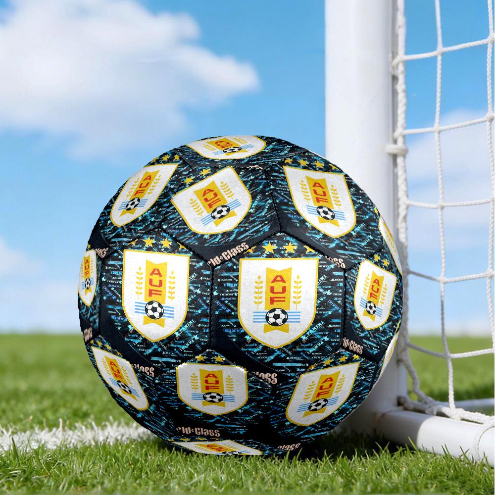 National Football Crest Printed Size 5 Soccer Balls, High-Quality, Anti-Slip, Protective Football, A Unique Gift , Birthdays, Christmas Gifts