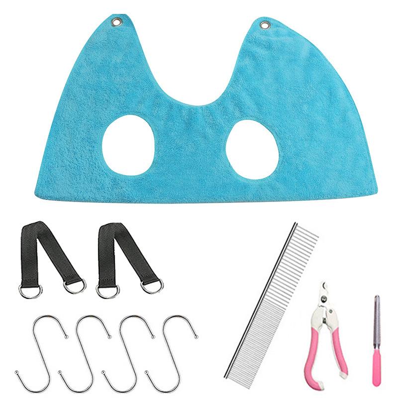 Hamac pentru îngrijirea câinilor Hamac pentru animale de companie Ajutor pentru câini și pisici Geantă de reținere a animalelor de companie pentru toaletă Tăierea unghiilor Animale de companie Gatos Accesorii