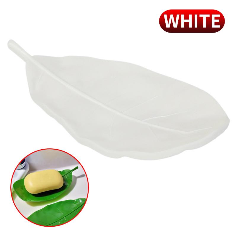 1PC Creative Alien Leaf Soap Box, Suitable for Home Soap Storage, Desktop Ornaments, Etc