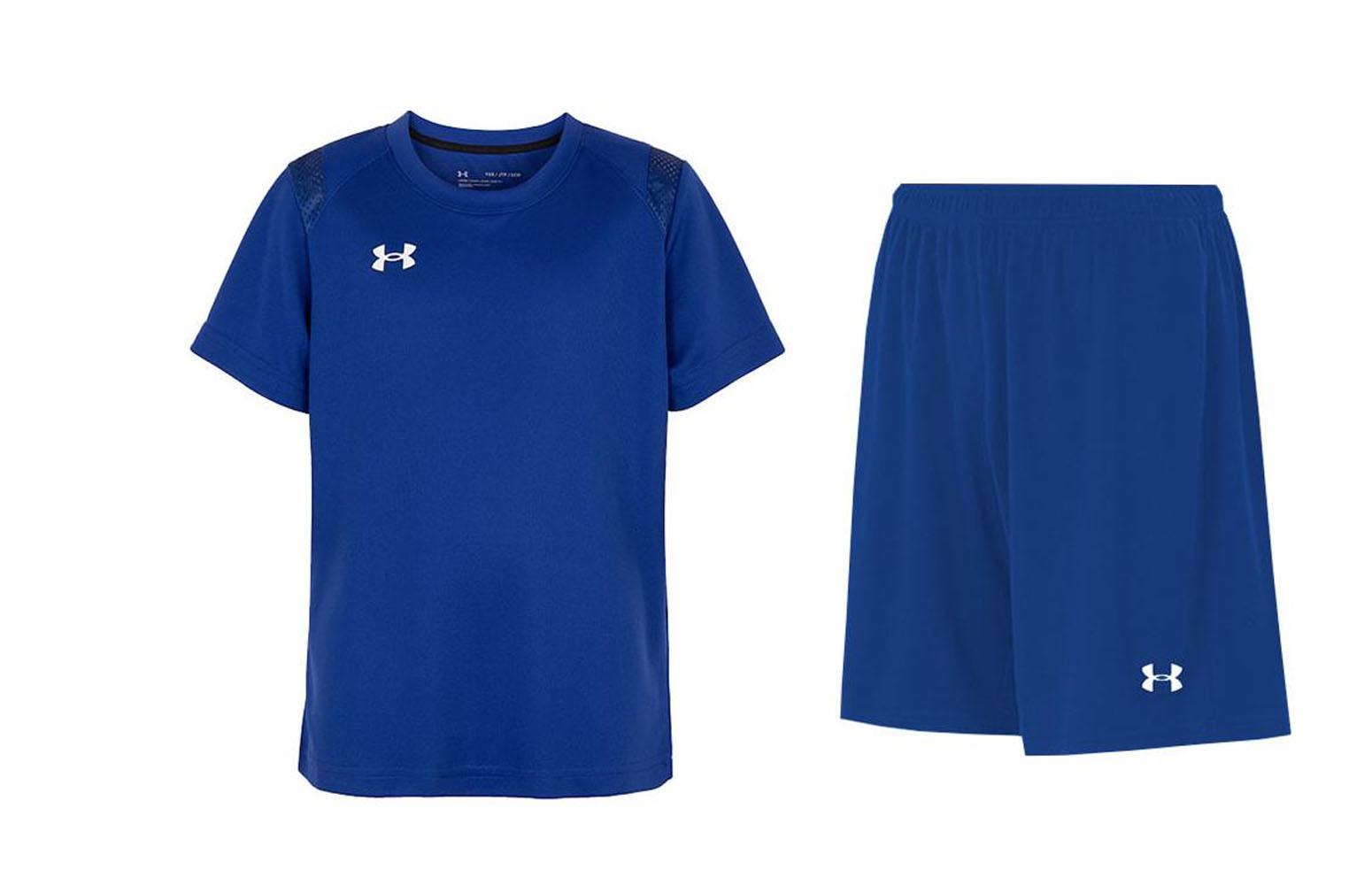 Under Armour Casual Sportswear Royal Blue Kids 21600509-400+21600208-400 YSM