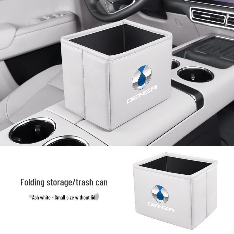 Multi-Functional Storage Box & Folding Trash Can for Denza D9/N9/Z9gt/N8L/N7 Cars