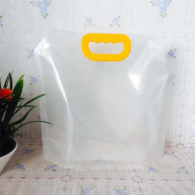 1.5/2.5/5L Stand-up Plastic Drink Packaging Bag Spout Pouch for Beer Beverage Liquid Juice Milk Coffee DIY Packaging Bag