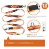 JC HOUSE Multifunctional Dog Safe for Multiple Super Wide 250cm for Large Durable Pet Supplies Leash, Hands-Free, Shoulder/Waist Belt, Adjustable,