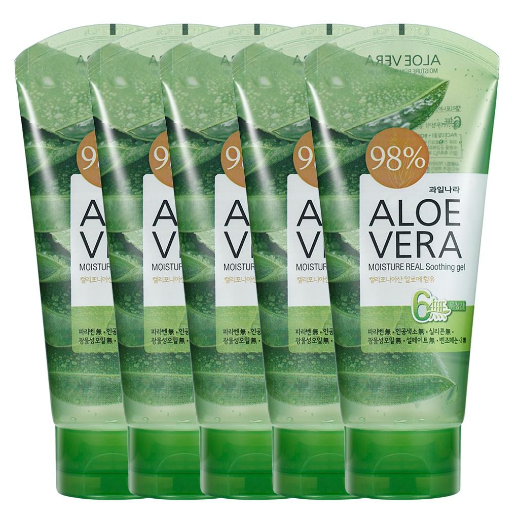 

Aloe Vera 98% Soothing Gel 150ml x 5