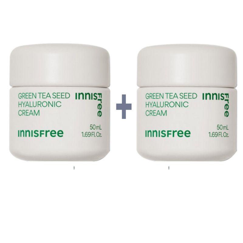 

Innisfree Green Tea Seed Hyaluronic High-Moisture Cream – 50ml × 2
