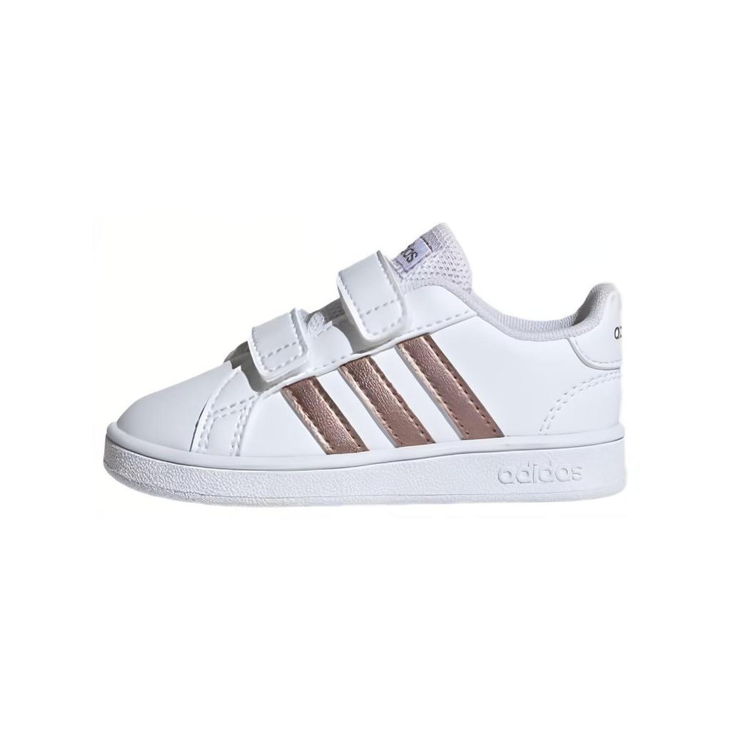 adidas Neo GRAND COURT Polstrování Nízké Skateboardové boty Bílé Kojenci a Batolata EF0116