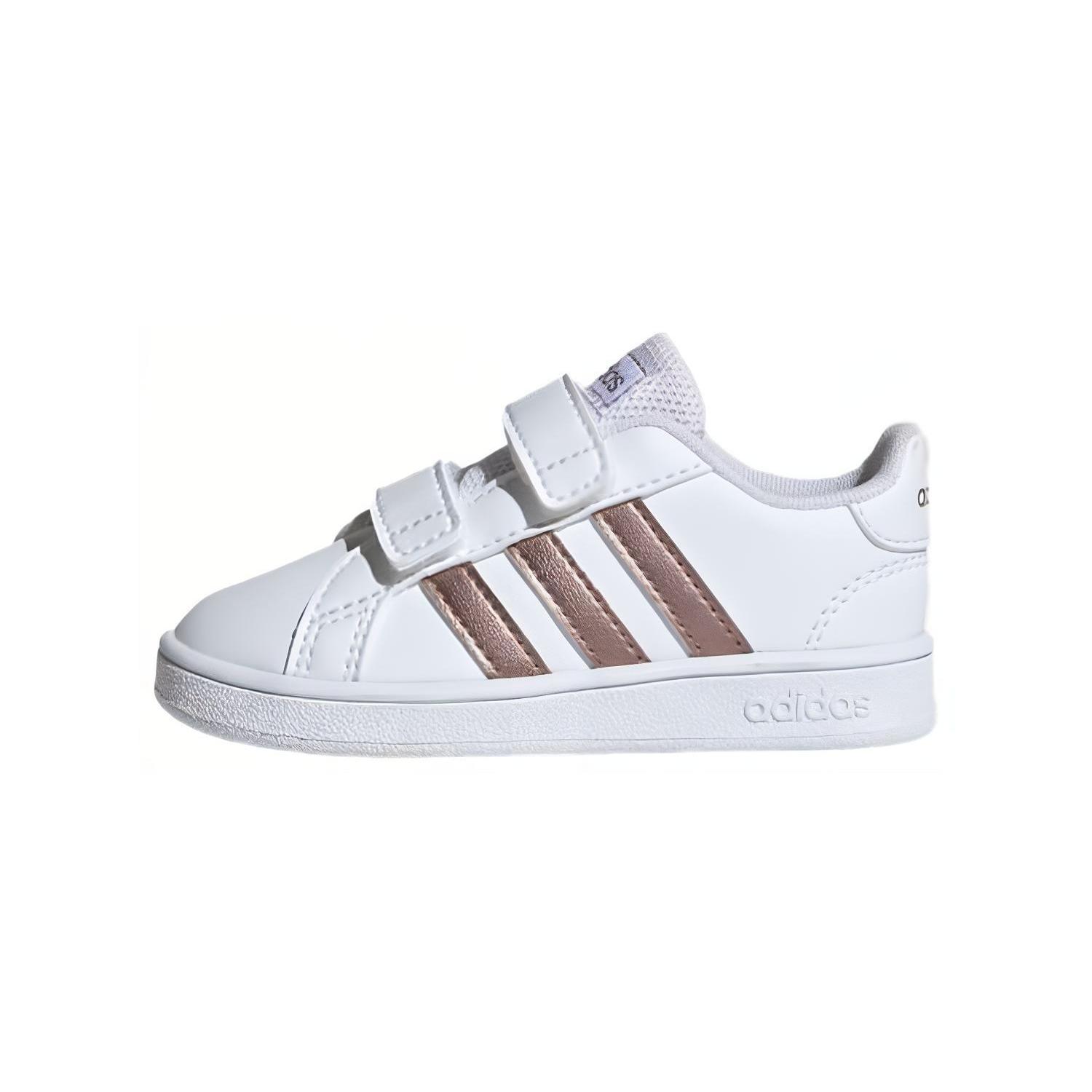 

Adidas Neo GRAND COURT Cushioning Low top Skateboard Shoes White Infant And Toddler EF0116 26.5