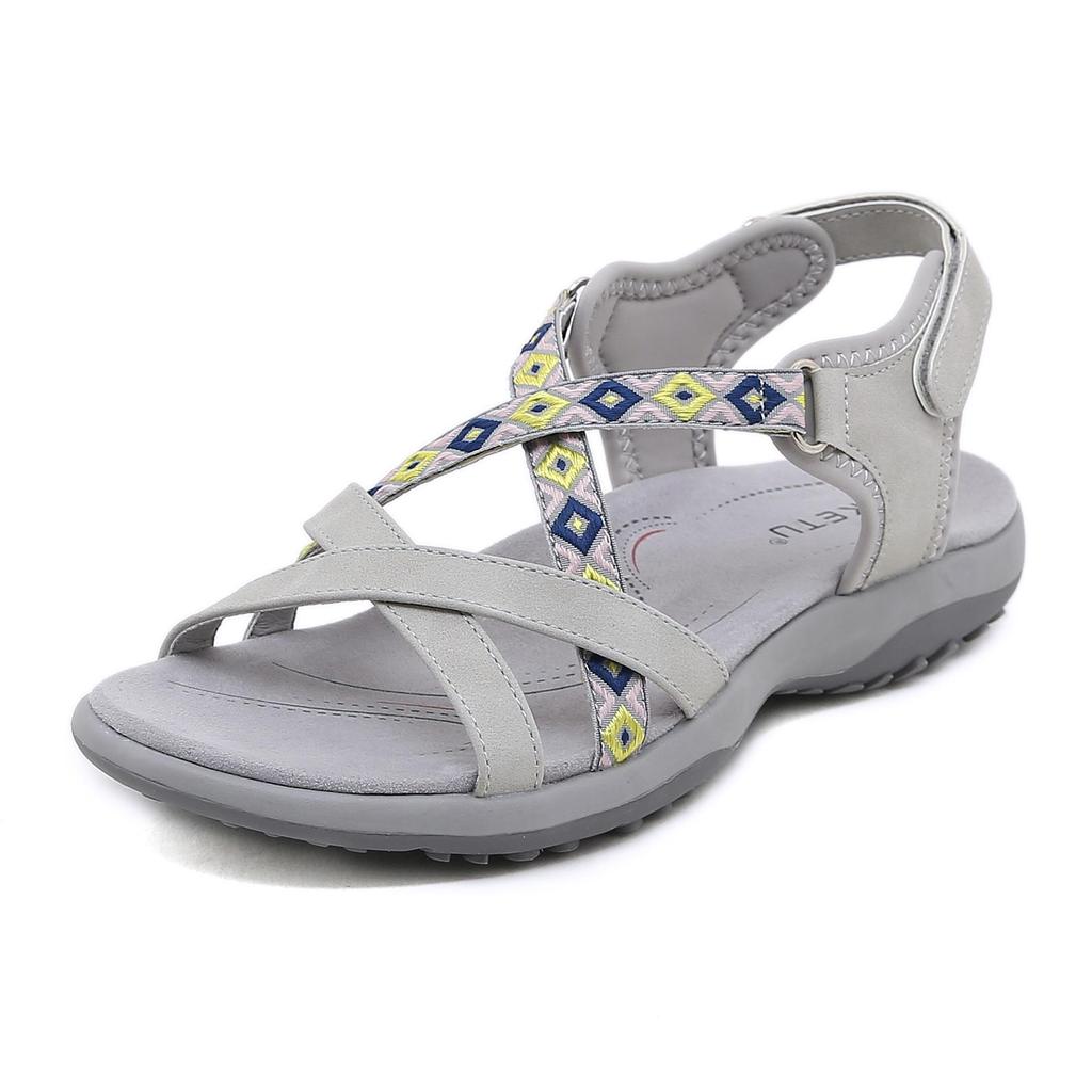 K6357-5 Women's Sports Sandals 2024: Comfortable, Wear-Resistant, Flat Style.
