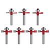 Professional T Slot Router Bit Milling Cutter With Roller Guide System for Woodworking Machines and Manual Wood Carving