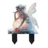 Acrylic Fairy Mini Figurine Cute Creative Garden Floor Plugs Waterproof Catching Light Ball Design
